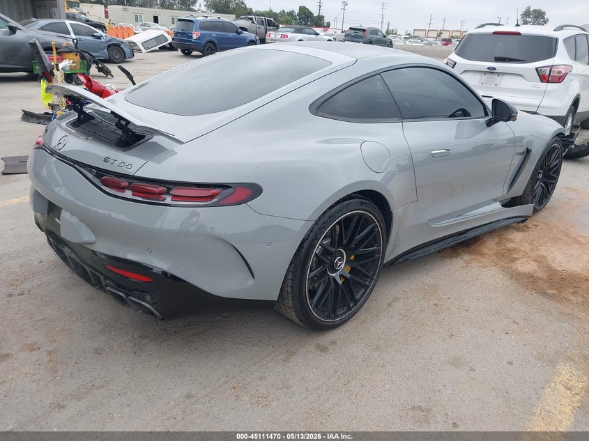 2024 Mercedes-benz AMG GT VIN W1KRJ8ABXRF003023 IAAI salvage auction — FRONT END, Salvage (California), sold $78,500 on 2026-07-15 (photo 4)