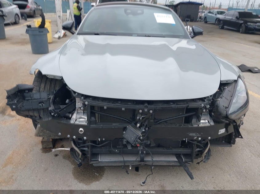 2024 Mercedes-benz AMG GT VIN W1KRJ8ABXRF003023 IAAI salvage auction — FRONT END, Salvage (California), sold $78,500 on 2026-07-15 (photo 6)