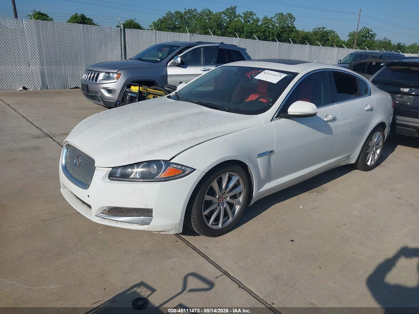 2015 Jaguar Xf VIN SAJWA0FS7FPU66607 IAAI salvage auction — NORMAL WEAR, Original (Texas), sold $600 on 2026-07-10 (photo 2)