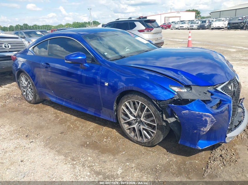 2015 Lexus Rc VIN JTHHE5BC1F5006280 IAAI salvage auction — FRONT END, Salvage (Alabama), sold $2,050 on 2026-07-07 (photo 1)