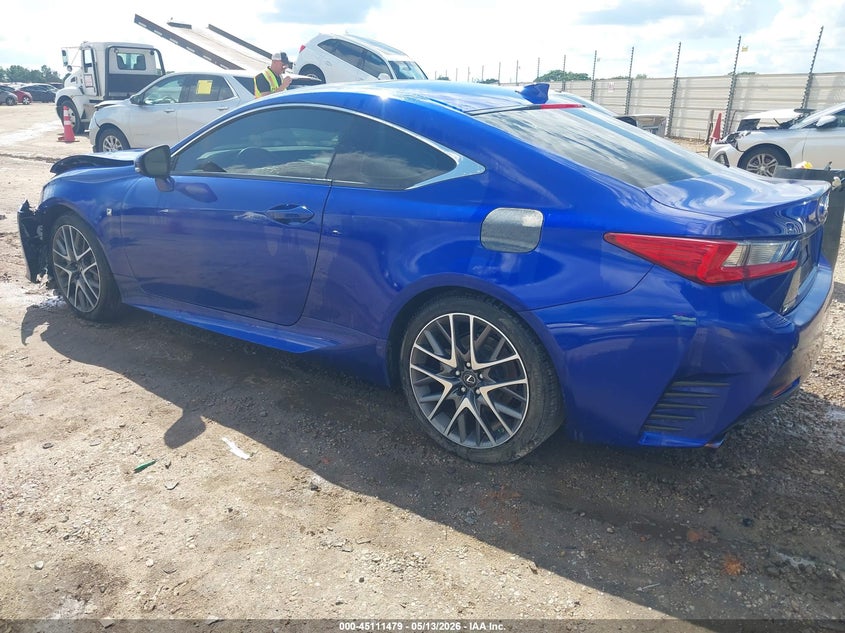 2015 Lexus Rc VIN JTHHE5BC1F5006280 IAAI salvage auction — FRONT END, Salvage (Alabama), sold $2,050 on 2026-07-07 (photo 3)