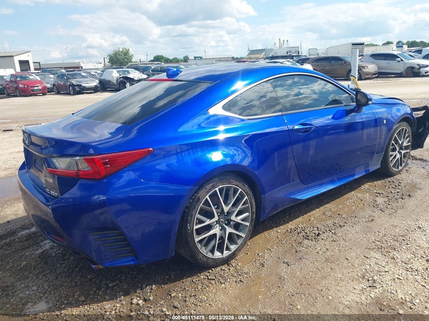 2015 Lexus Rc VIN JTHHE5BC1F5006280 IAAI salvage auction — FRONT END, Salvage (Alabama), sold $2,050 on 2026-07-07 (photo 4)