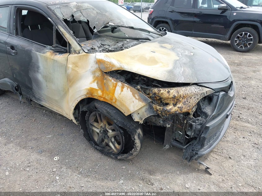 2021 Toyota C-hr VIN NMTKHMBXXMR138486 IAAI salvage auction — EXTERIOR BURN, Mv-907A (New York), sold $1,675 on 2026-07-21 (photo 6)