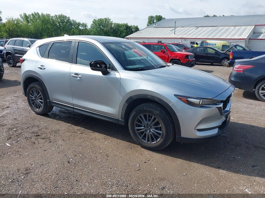 2020 Mazda Cx-5 VIN JM3KFACM5L0754356 IAAI salvage auction — HAIL, Salvage (Iowa), sold $525 on 2026-07-27 (photo 1)
