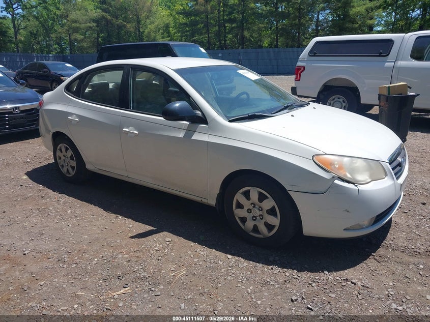 2008 Hyundai Elantra VIN KMHDU46D98U501220 IAAI salvage auction — FRONT & REAR, Salvage (New Jersey), sold $525 on 2026-07-13 (photo 1)