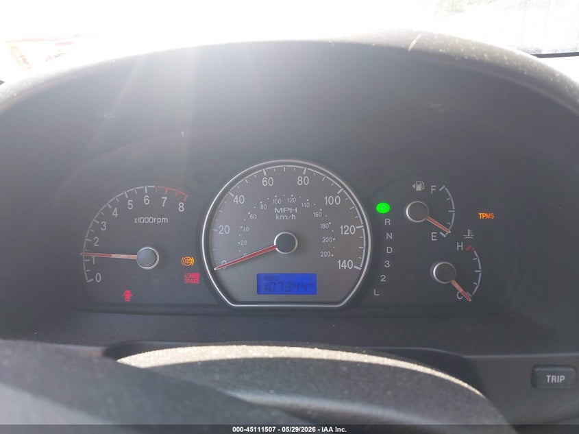 2008 Hyundai Elantra VIN KMHDU46D98U501220 IAAI salvage auction — FRONT & REAR, Salvage (New Jersey), sold $525 on 2026-07-13 (photo 7)