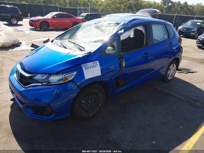2020 Honda Fit VIN 3HGGK5H44LM712589 IAAI salvage auction — ROLLOVER, Salvage (South Carolina), sold $1,300 on 2026-07-25 (photo 2)