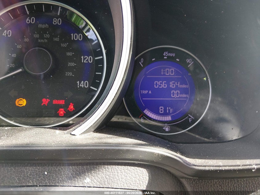 2020 Honda Fit VIN 3HGGK5H44LM712589 IAAI salvage auction — ROLLOVER, Salvage (South Carolina), sold $1,300 on 2026-07-25 (photo 7)