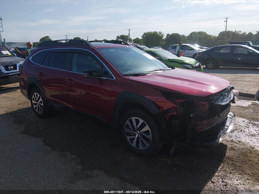 2025 Subaru Outback VIN 4S4BTAFC6S3206038 — IAAI salvage auction photo