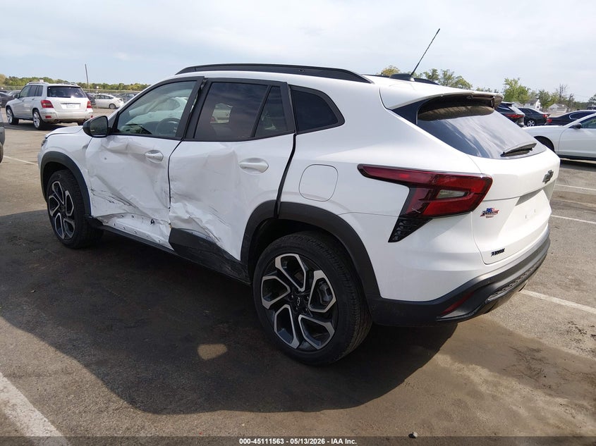 2025 Chevrolet Trax VIN KL77LJEP5SC095820 IAAI salvage auction — RIGHT SIDE, Salvage (New Jersey), sold $5,450 on 2026-07-13 (photo 3)