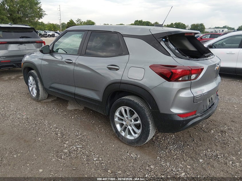 2025 Chevrolet Trailblazer VIN KL79MNSL9SB161886 IAAI salvage auction — HAIL, Salvage (Missouri), sold $7,100 on 2026-07-13 (photo 3)