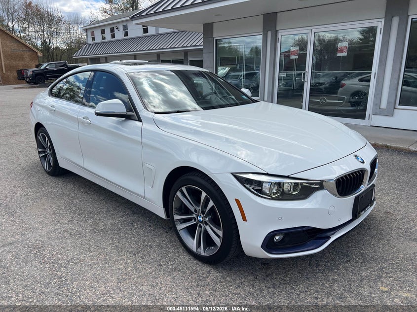 2018 BMW 4er VIN WBA4J3C55JBL04161 — IAAI salvage auction photo