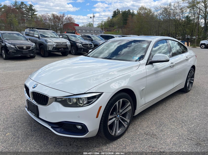 2018 BMW 4er VIN WBA4J3C55JBL04161 IAAI salvage auction — NORMAL WEAR, Original (New Hampshire), sold $12,350 on 2026-08-19 (photo 2)
