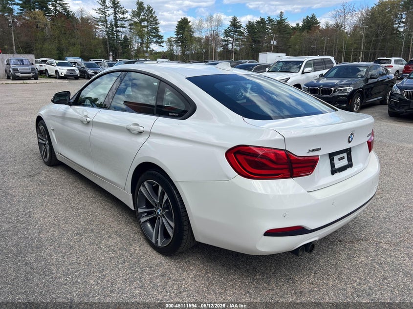 2018 BMW 4er VIN WBA4J3C55JBL04161 IAAI salvage auction — NORMAL WEAR, Original (New Hampshire), sold $12,350 on 2026-08-19 (photo 3)