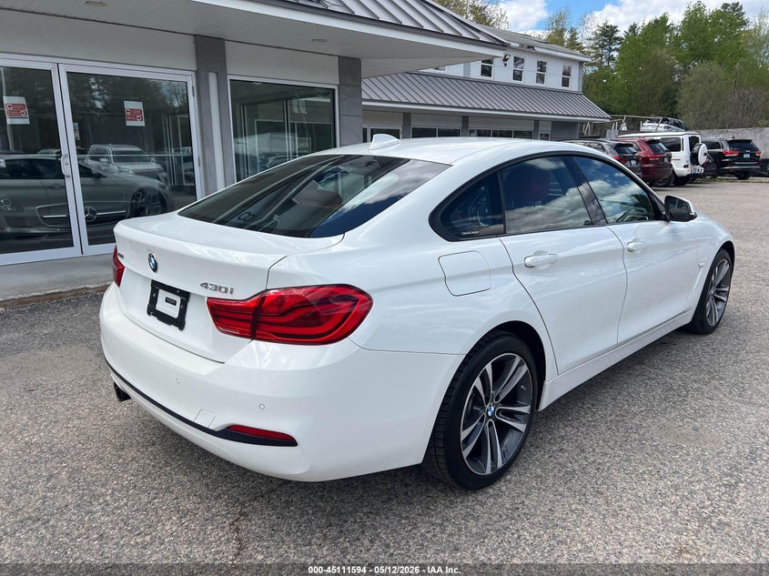 2018 BMW 4er VIN WBA4J3C55JBL04161 IAAI salvage auction — NORMAL WEAR, Original (New Hampshire), sold $12,350 on 2026-08-19 (photo 4)
