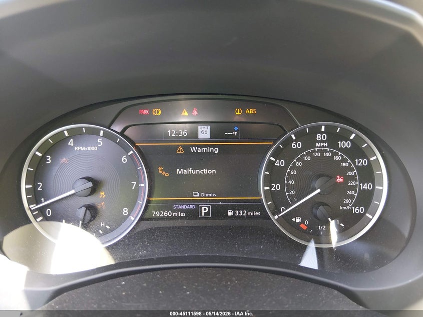 2022 Infiniti Qx50 VIN 3PCAJ5CA7NF107042 IAAI salvage auction — FRONT END, Original (Texas), sold $4,475 on 2026-08-25 (photo 7)
