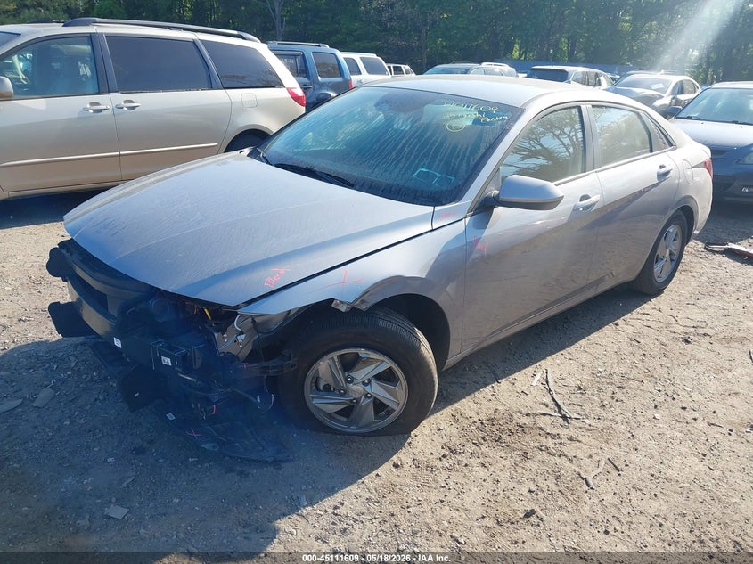 2025 Hyundai Elantra VIN KMHLL4DG5SU096153 IAAI salvage auction — FRONT END, Mv-907A (New York), sold $5,800 on 2026-07-14 (photo 2)
