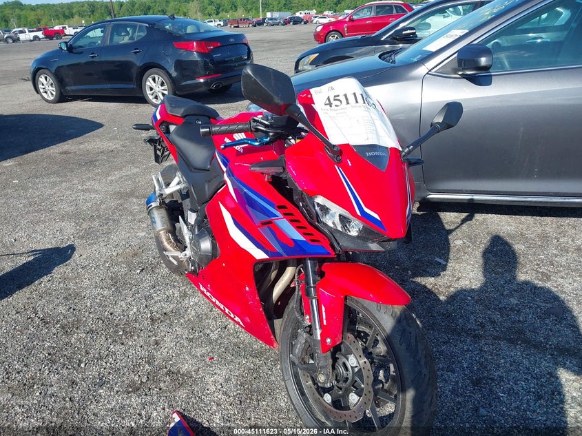 2025 Honda Cbr VIN MLHPC7059S5102510 IAAI salvage auction — LEFT FRONT, Salvage - Greater Than 75% (Maryland), sold $1,650 on 2026-07-15 (photo 6)