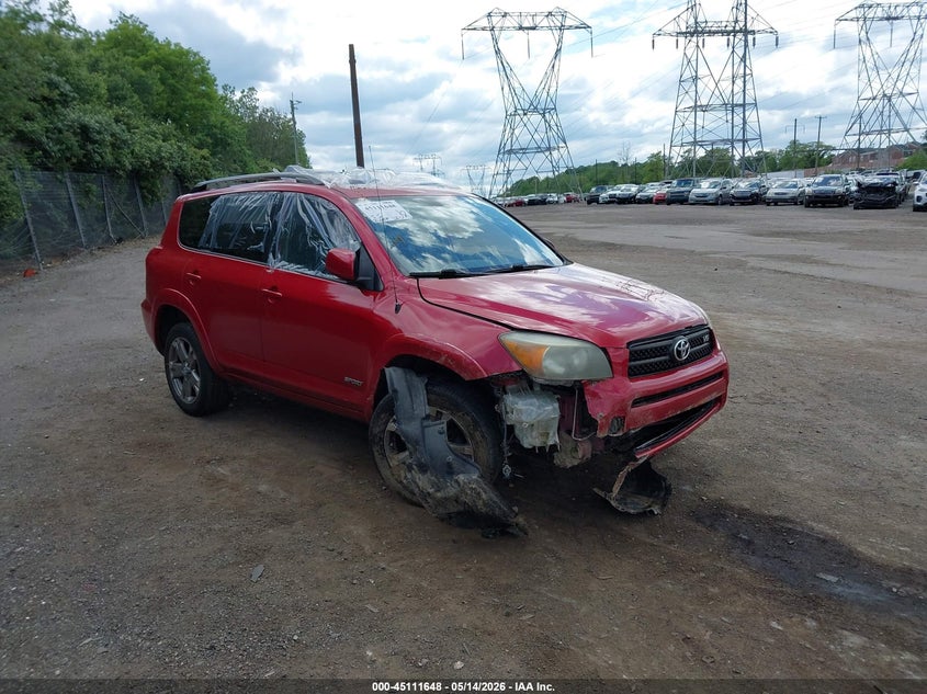 2008 Toyota Rav 4 VIN JTMBK32V285067811 IAAI salvage auction — RIGHT FRONT, Salvage (Pennsylvania), sold $600 on 2026-07-09 (photo 1)