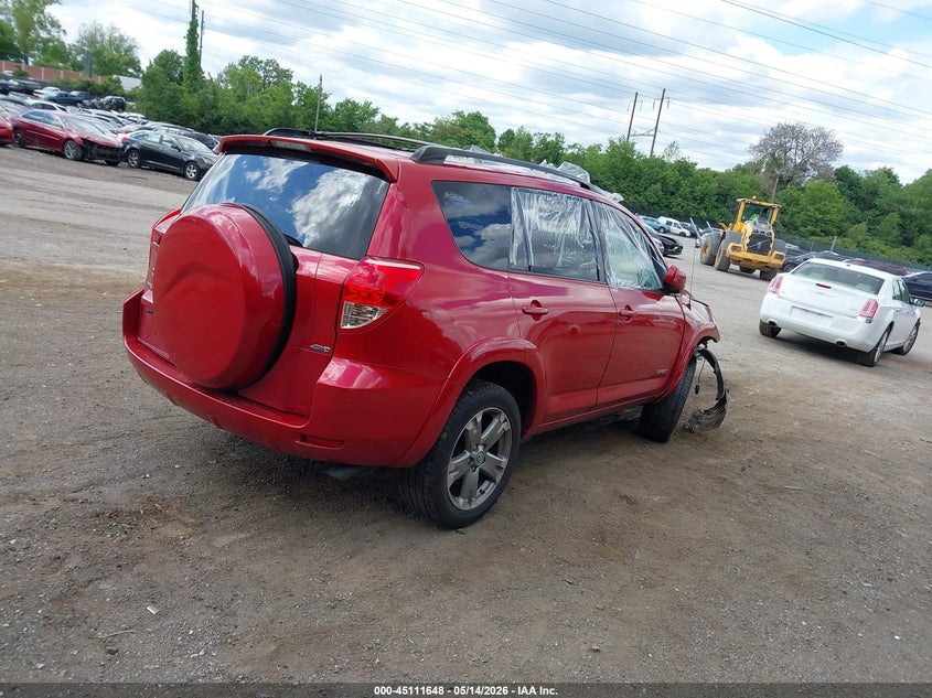 2008 Toyota Rav 4 VIN JTMBK32V285067811 IAAI salvage auction — RIGHT FRONT, Salvage (Pennsylvania), sold $600 on 2026-07-09 (photo 4)