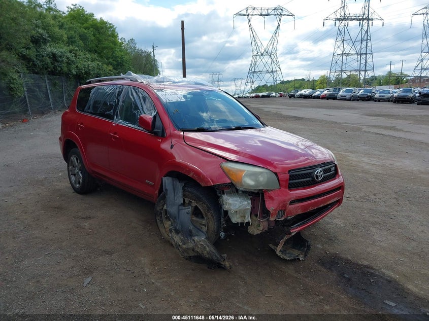 2008 Toyota Rav 4 VIN JTMBK32V285067811 IAAI salvage auction — RIGHT FRONT, Salvage (Pennsylvania), sold $600 on 2026-07-09 (photo 6)
