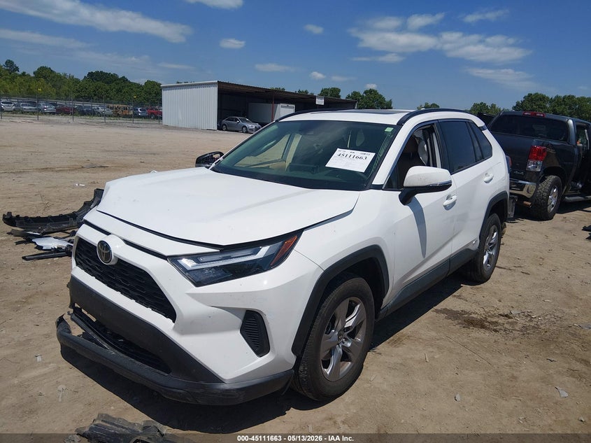 2025 Toyota Rav 4 VIN JTMRWRFV5SD288462 IAAI salvage auction — RIGHT FRONT, Salvage (North Carolina), sold $11,000 on 2026-07-31 (photo 2)