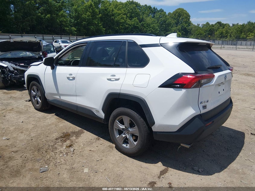 2025 Toyota Rav 4 VIN JTMRWRFV5SD288462 IAAI salvage auction — RIGHT FRONT, Salvage (North Carolina), sold $11,000 on 2026-07-31 (photo 3)