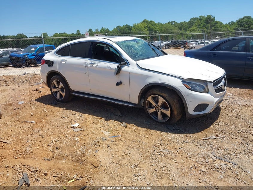2019 Mercedes-benz Glc coupe VIN WDC0J4KBXKF569323 — IAAI salvage auction photo
