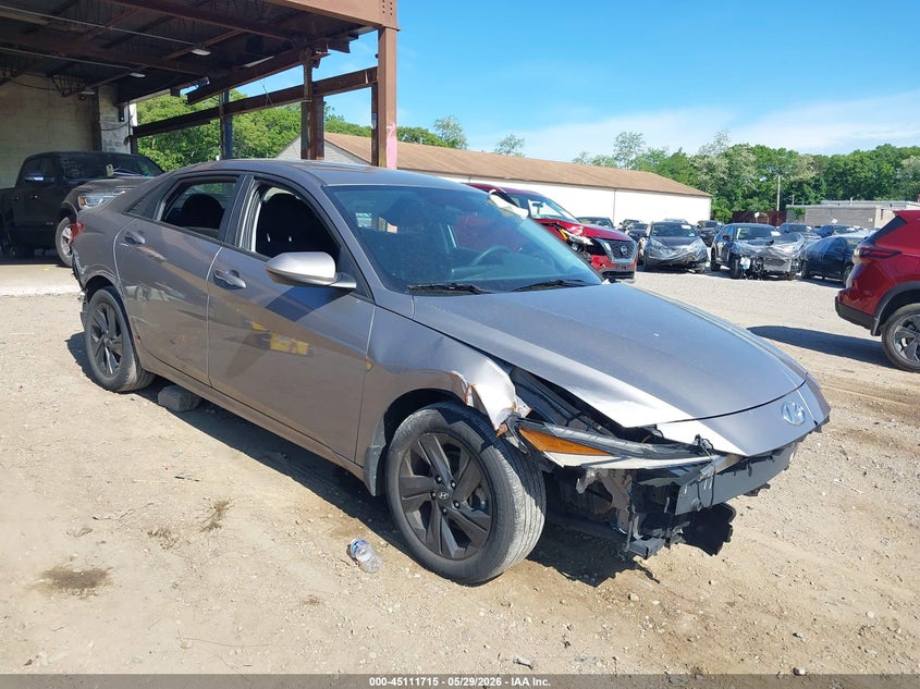 2023 Hyundai Elantra VIN KMHLM4AG3PU550022 IAAI salvage auction — FRONT END, Salvage Title, sold $3,025 on 2026-07-14 (photo 1)