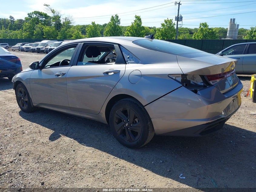 2023 Hyundai Elantra VIN KMHLM4AG3PU550022 IAAI salvage auction — FRONT END, Salvage Title, sold $3,025 on 2026-07-14 (photo 3)