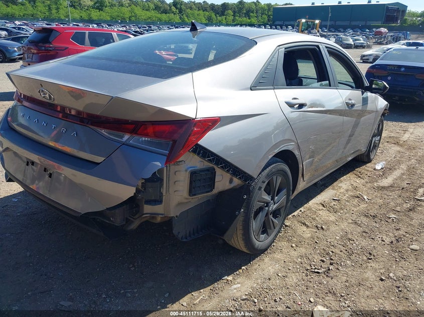 2023 Hyundai Elantra VIN KMHLM4AG3PU550022 IAAI salvage auction — FRONT END, Salvage Title, sold $3,025 on 2026-07-14 (photo 4)