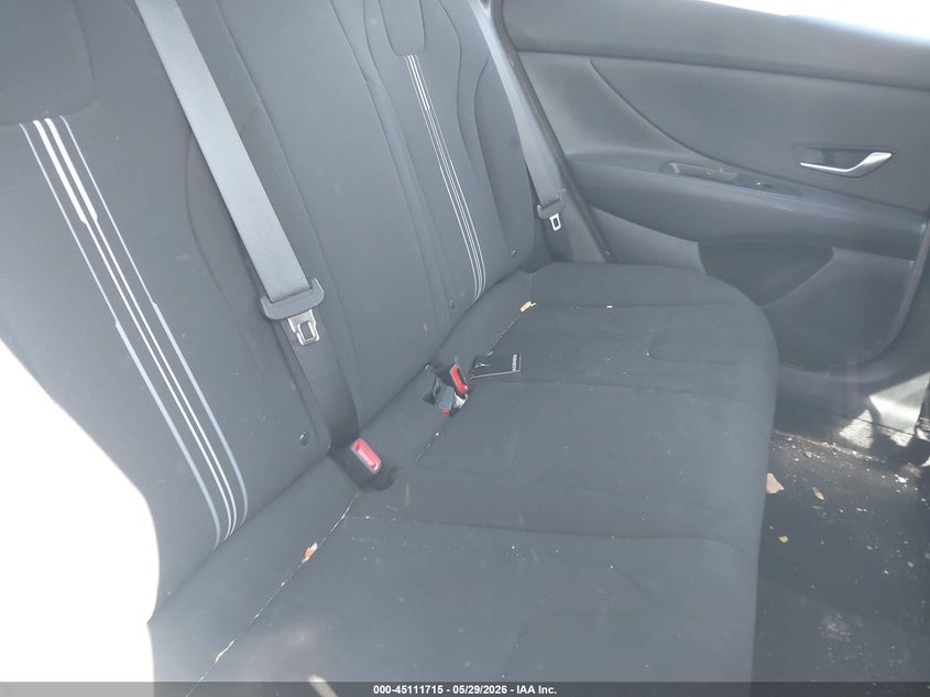 2023 Hyundai Elantra VIN KMHLM4AG3PU550022 IAAI salvage auction — FRONT END, Salvage Title, sold $3,025 on 2026-07-14 (photo 8)