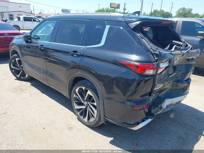 2024 Mitsubishi Outlander VIN JA4J3WA86RZ033106 IAAI salvage auction — REAR END, Salvage Title, sold $7,800 on 2026-07-09 (photo 3)