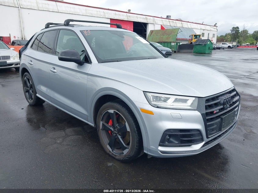 2019 Audi Sq5 VIN WA1C4AFY9K2098418 IAAI salvage auction — REAR END, Salvage (Oregon), sold $11,100 on 2026-07-16 (photo 1)