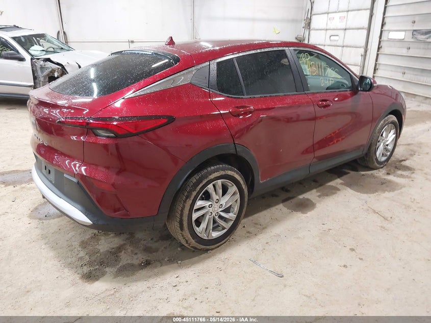 2024 Buick Envista VIN KL47LAE2XRB045366 IAAI salvage auction — LEFT FRONT, Salvage (North Dakota), sold $5,400 on 2026-07-09 (photo 4)