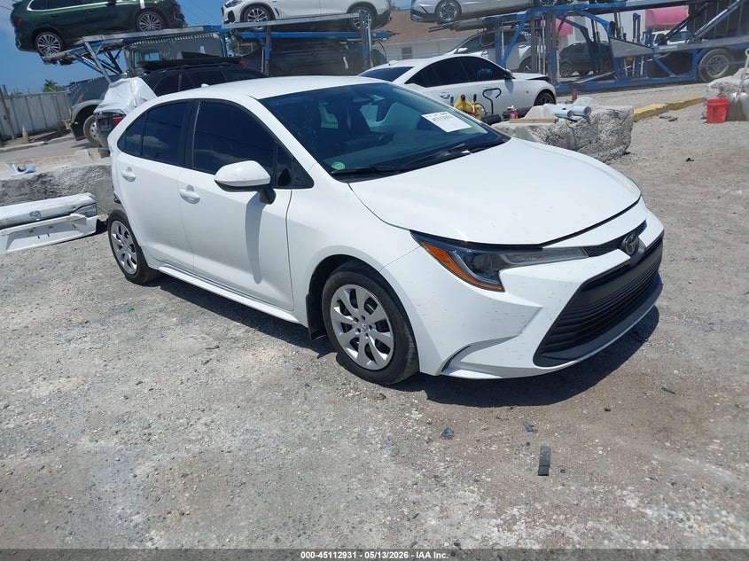 2025 Toyota Corolla VIN 5YFB4MDE4SP278242 IAAI salvage auction — REAR END, Rebuildable (Florida), sold $5,325 on 2026-07-07 (photo 1)