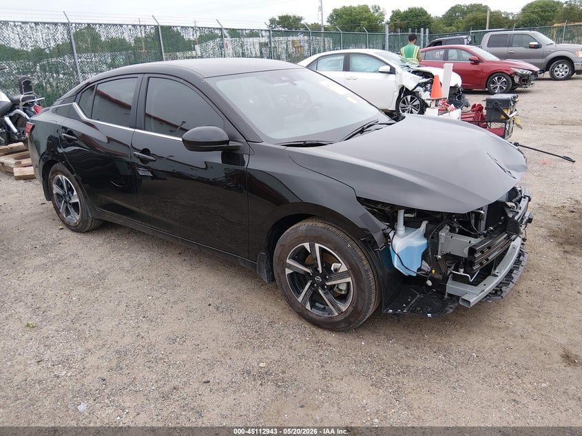 2025 Nissan Sentra VIN 3N1AB8CV7SY399960 — IAAI salvage auction photo