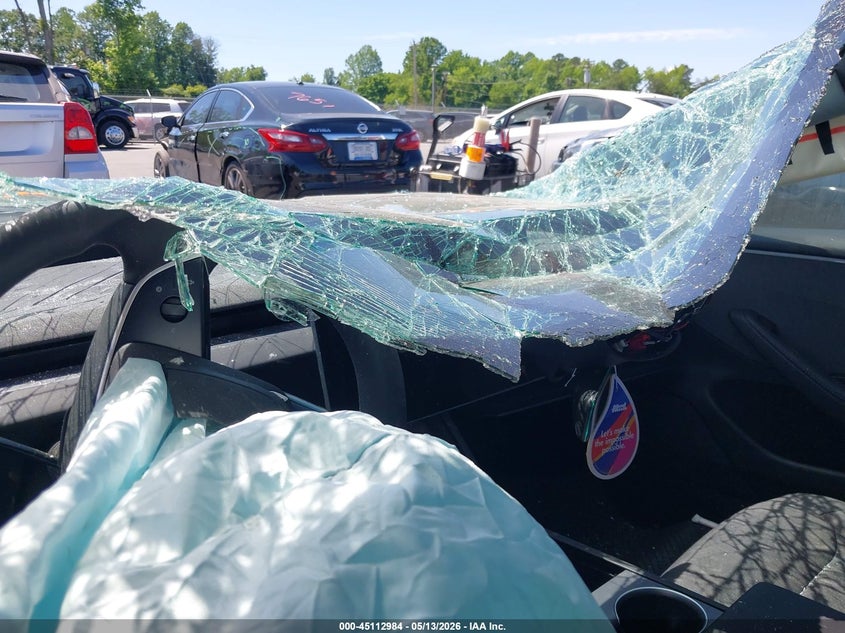 2025 Tesla Model 3 VIN 5YJ3E1EAXSF135108 IAAI salvage auction — ROLLOVER, Salvage (North Carolina), sold $3,575 on 2026-07-09 (photo 7)