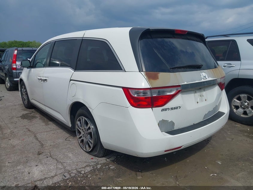 2013 Honda Odyssey VIN 5FNRL5H40DB079499 IAAI salvage auction — SIDE, Salvage (Ohio), sold $1,950 on 2026-07-18 (photo 3)