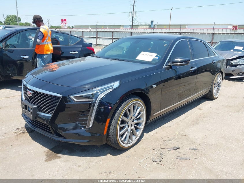 2019 Cadillac Ct6 VIN 1G6KB5RS5KU121755 IAAI salvage auction — RIGHT SIDE, Original (Texas), sold $9,000 on 2026-07-29 (photo 2)
