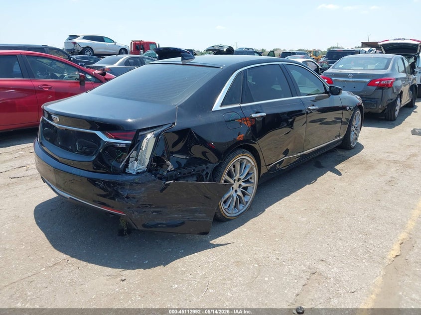 2019 Cadillac Ct6 VIN 1G6KB5RS5KU121755 IAAI salvage auction — RIGHT SIDE, Original (Texas), sold $9,000 on 2026-07-29 (photo 4)
