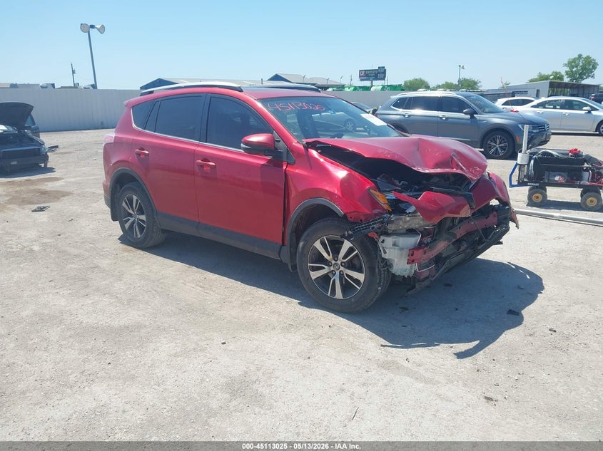 2017 Toyota Rav 4 VIN JTMWFREVXHJ128446 IAAI salvage auction — FRONT END, Salvage (Texas), sold $2,900 on 2026-07-15 (photo 1)