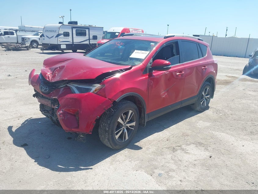 2017 Toyota Rav 4 VIN JTMWFREVXHJ128446 IAAI salvage auction — FRONT END, Salvage (Texas), sold $2,900 on 2026-07-15 (photo 2)