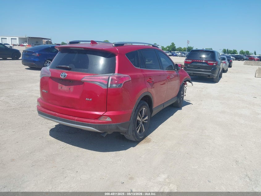 2017 Toyota Rav 4 VIN JTMWFREVXHJ128446 IAAI salvage auction — FRONT END, Salvage (Texas), sold $2,900 on 2026-07-15 (photo 4)
