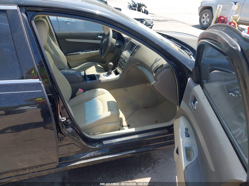2007 Infiniti G VIN JNKBV61E97M724231 IAAI salvage auction — LEFT SIDE, Salvage (Missouri), sold $475 on 2026-07-22 (photo 5)