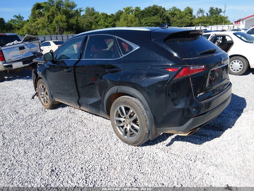 2016 Lexus Nx VIN JTJYARBZ6G2047397 IAAI salvage auction — LEFT SIDE, Salvage (Alabama), sold $4,950 on 2026-07-30 (photo 3)