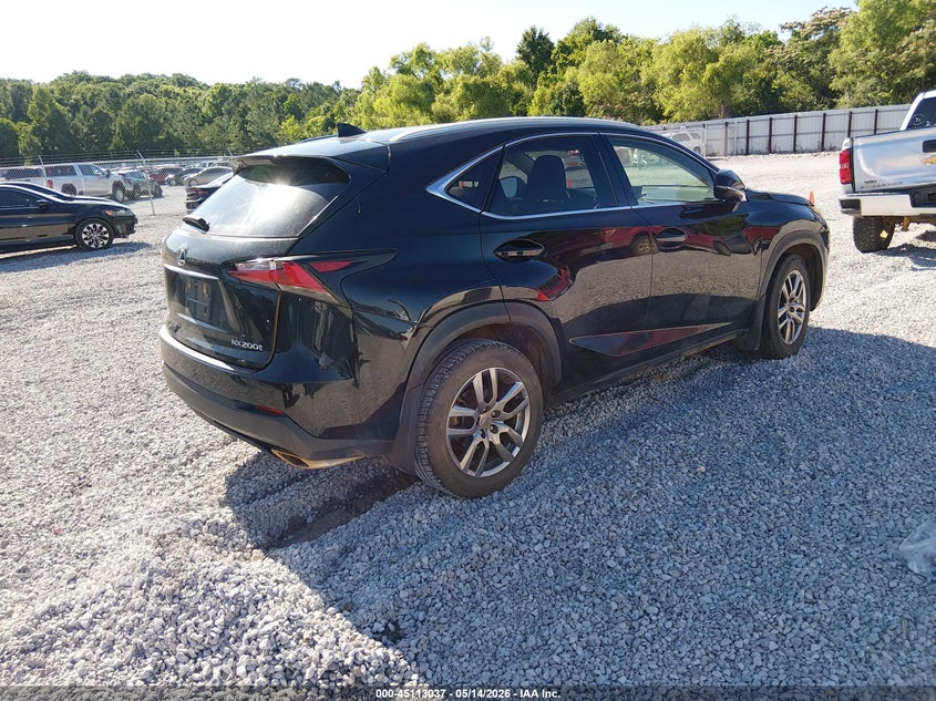 2016 Lexus Nx VIN JTJYARBZ6G2047397 IAAI salvage auction — LEFT SIDE, Salvage (Alabama), sold $4,950 on 2026-07-30 (photo 4)