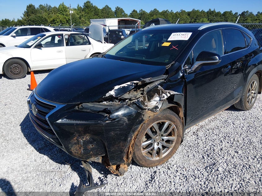 2016 Lexus Nx VIN JTJYARBZ6G2047397 IAAI salvage auction — LEFT SIDE, Salvage (Alabama), sold $4,950 on 2026-07-30 (photo 6)