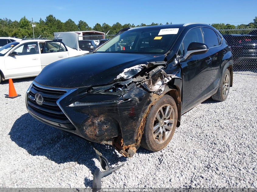 2016 Lexus Nx VIN JTJYARBZ6G2047397 IAAI salvage auction — LEFT SIDE, Salvage (Alabama), sold $4,950 on 2026-07-30 (photo 2)