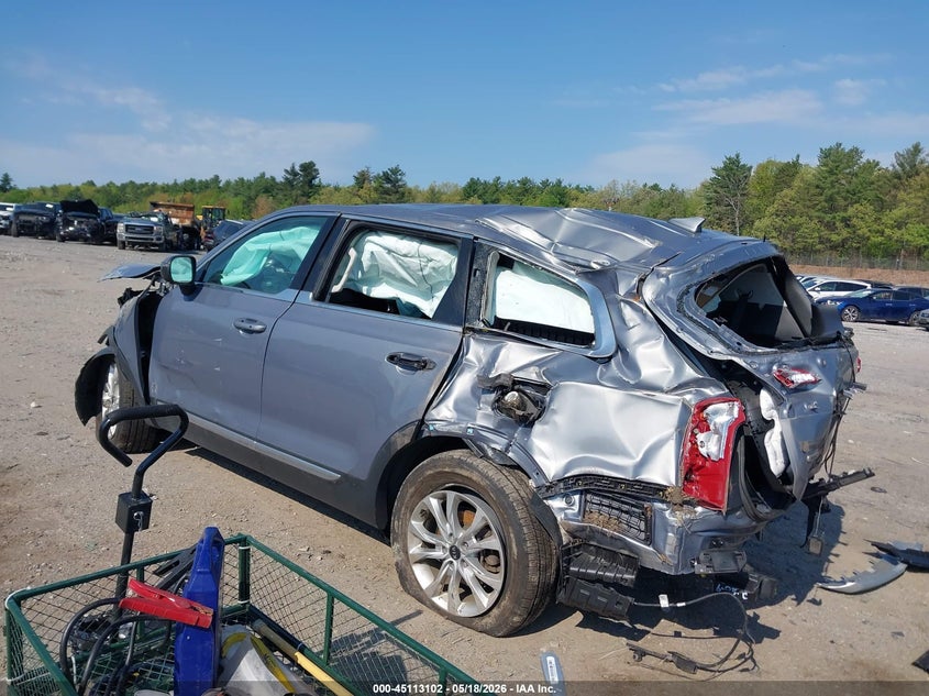 2021 Kia Telluride VIN 5XYP2DHC7MG098488 IAAI salvage auction — ROLLOVER, Salvage Title, sold $1,500 on 2026-07-12 (photo 3)